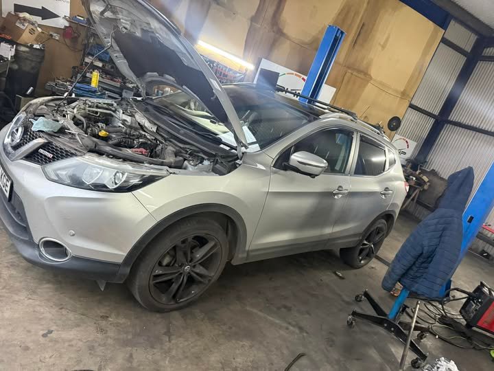 Nissan Qashqai SUV with AdBlue Fix branding