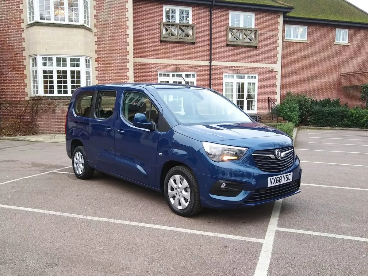 Vauxhall Combo van with 'AdBlue Fix' branding for mobile AdBlue delete service